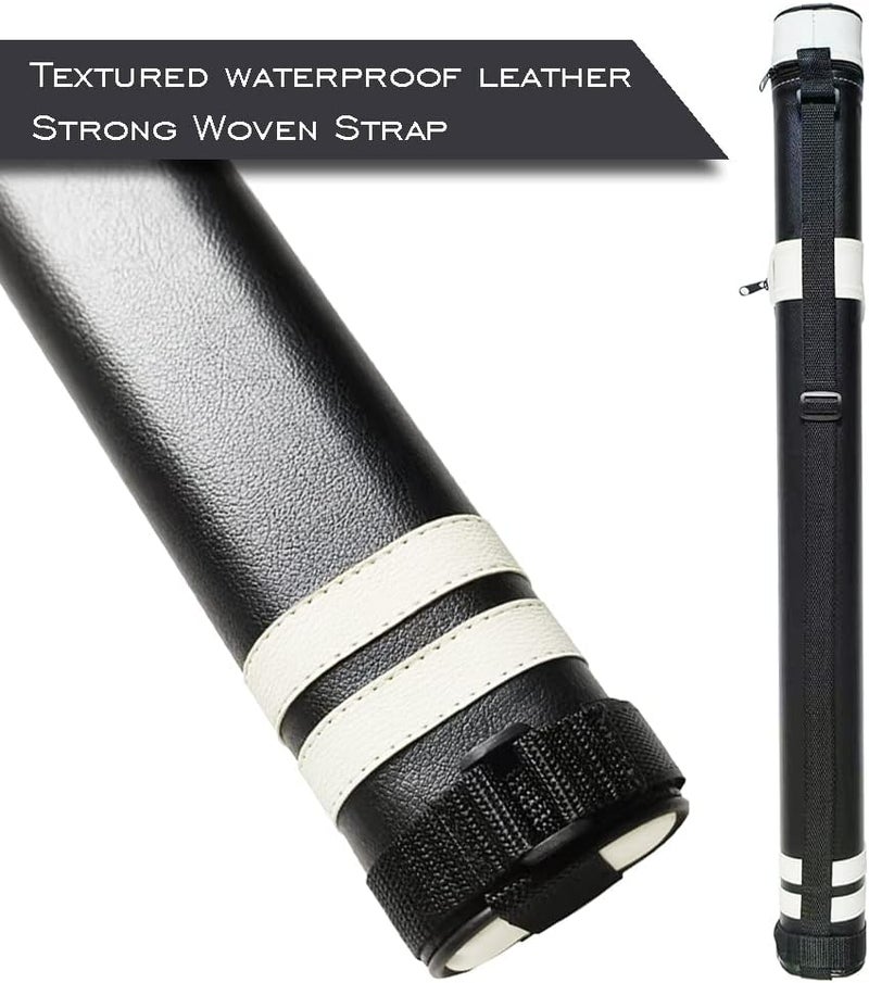 TalveX 1x1 Hard cue case Pool Cue Billiard Stick Carrying Case(Holds 1 Butt/1 Shaft) - Image 2
